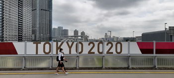 Tokyo depri skyline