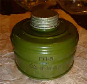 asbesthoudende gasmaskers