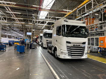 Einde proces truck