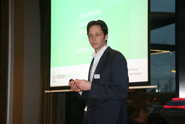 Frits Carlebur van Bolster Safety biedt een effectief alternatief voor de toolboxmeeting