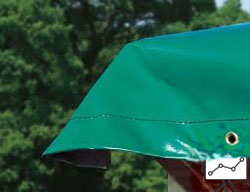 Flip onder zeil